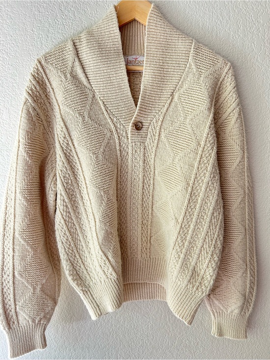 Jantzen Sweaters - Harbor Watch | Jantzen USA Cable Knit Fisherman Sweater | Coastal Heritage